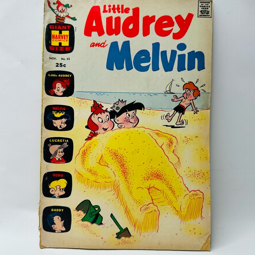 Little Audrey & Melvin #52 VTG Comic Book
Nov 1971 Giant Harvey Comics
